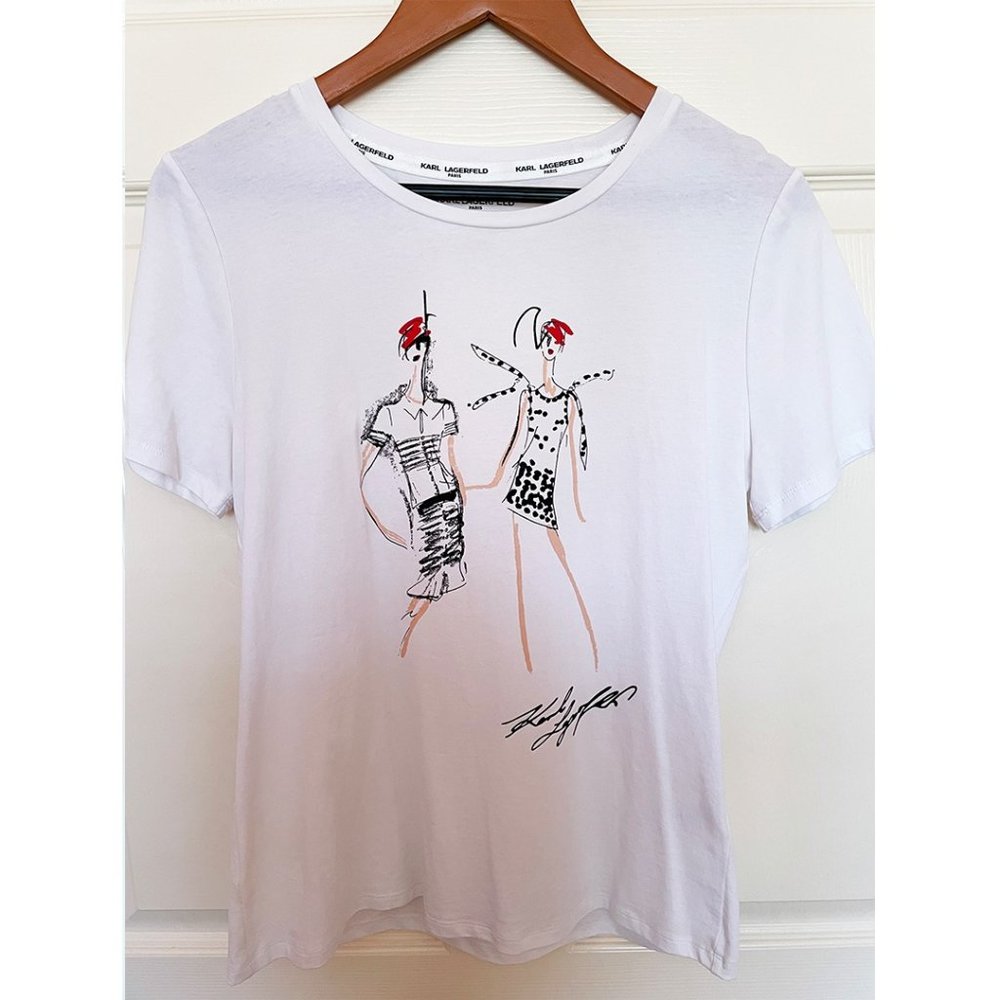 KARL LAGERFELD Tee Size S
